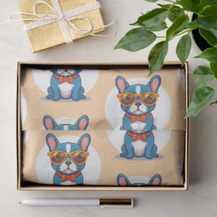 French Bulldog Tissue Paper