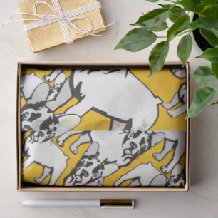French Bulldog Tissue Paper