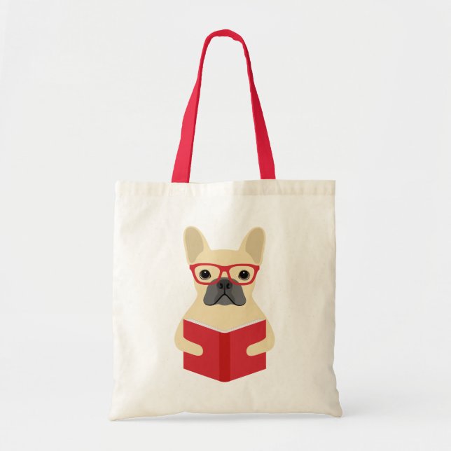 French Bulldog Tote Bags (Front)