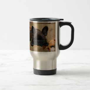 French bulldog travel cup