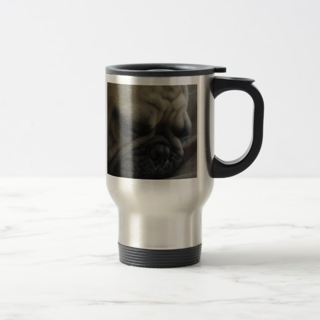 French Bulldog Travel Mug (Right)