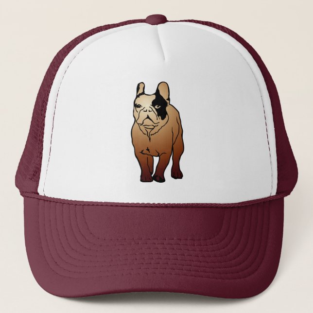 French Bulldog Trucker Hat (Front)