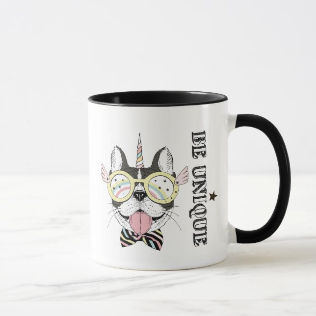 French Bulldog Unicorn Mug (Right)