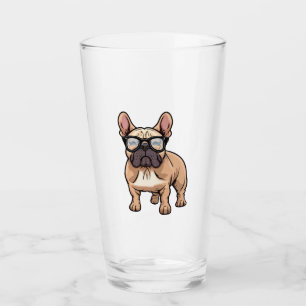 French Bulldog Wearing Glasses 