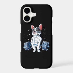 French Bulldog Weightlifting Funny Deadlift Gym