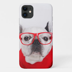 French Bulldog with Glasses and Shirt Case-Mate iPhone Case