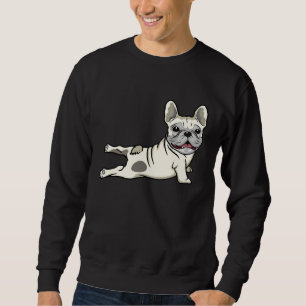 French Bulldog Yoga Frenchie Namaste Men Sweatshirt