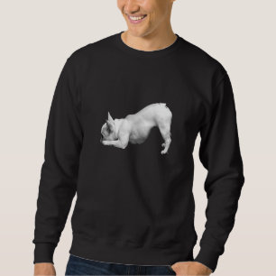 French Bulldog Yoga Workout Muscle _3 Sweatshirt