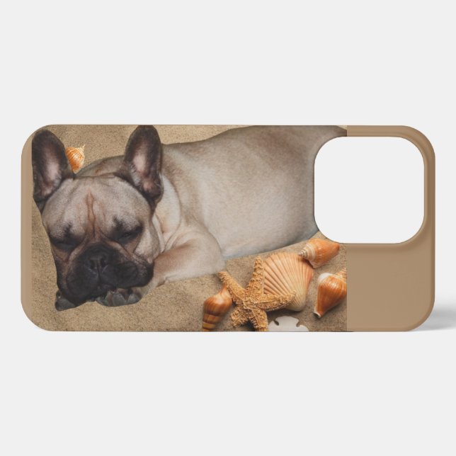 French. bulldoge iPhone case (Back Horizontal)