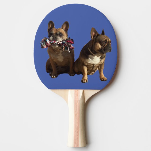 French Bulldogge happy Summer Table Tennis S Ping Pong Paddle (Front)