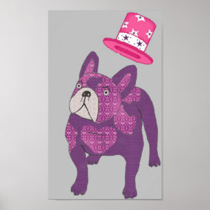 French Bulldogge Poster
