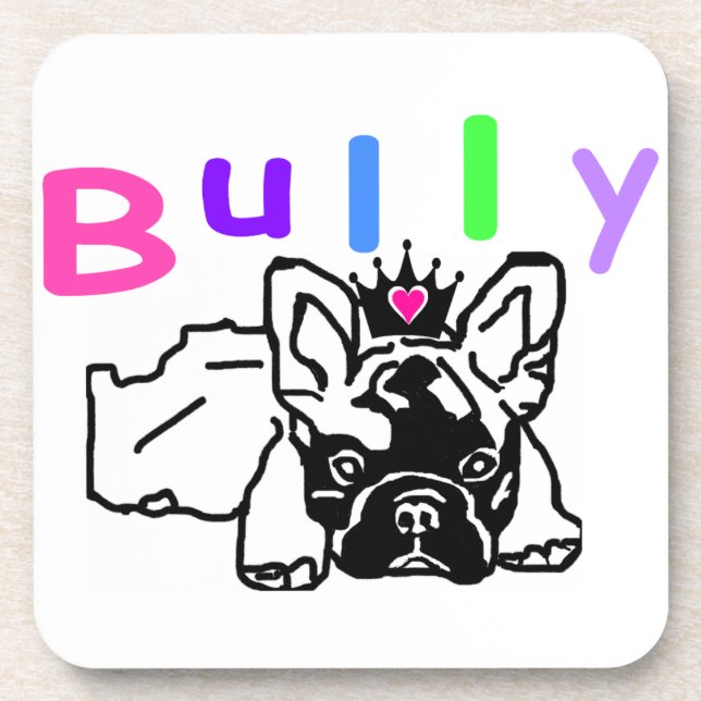 French Bulldoggen Bier Coaster (Front)