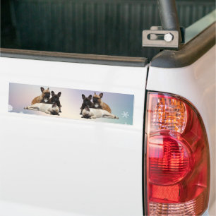 French bulldoggen car sticker