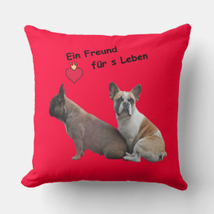French Bulldoggen Dekokissen Cushion