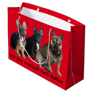 French bulldoggen gift bag