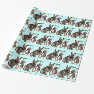 French Bulldoggen gift paper