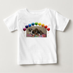French Bulldoggen puppies baby t-shirt