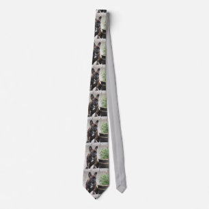 French bulldoggen tie