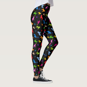 French Bulldogs dog pattern Leggings