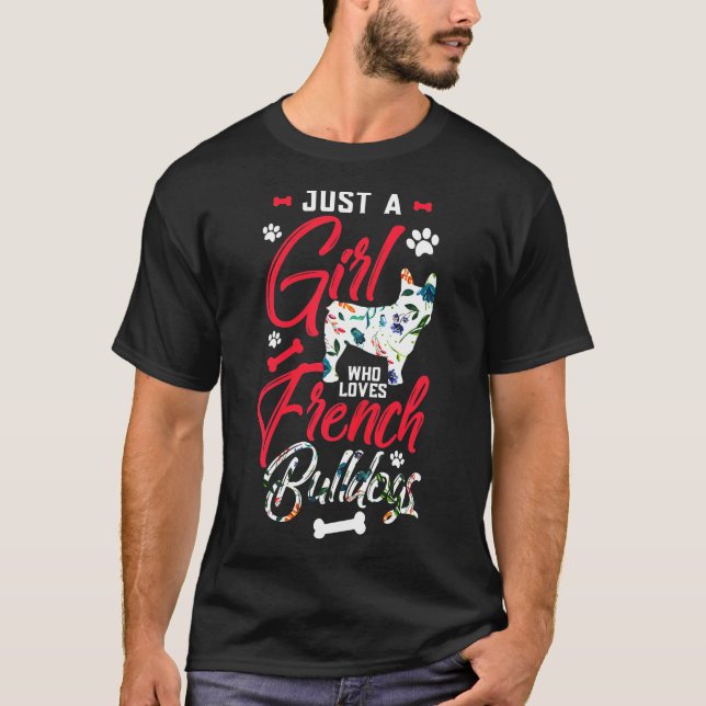 French Bulldogs Graphic T-Shirt (Front)
