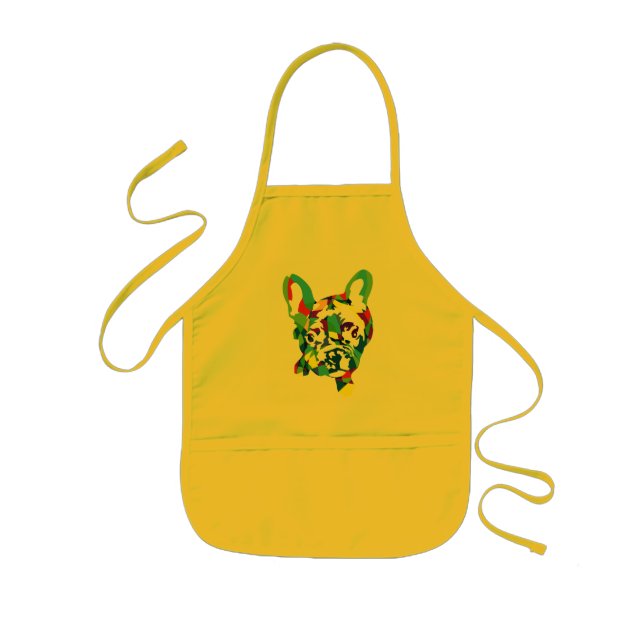 French Bulldogs Kids' Apron (Front)