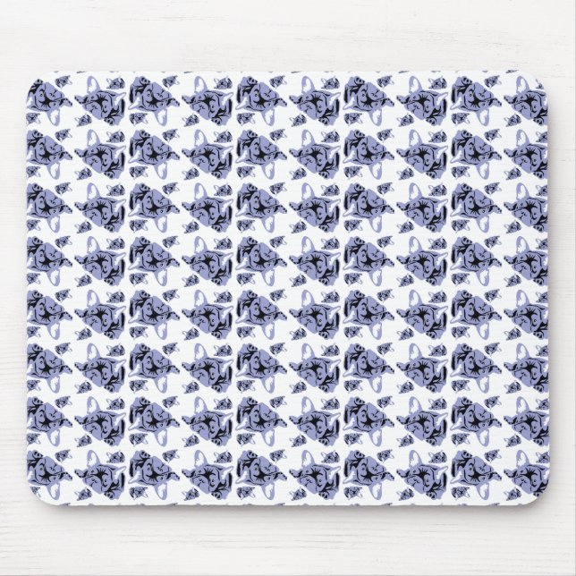 French Bulldogs Mouse Pad (Front)