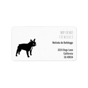 French Bulldogs Series Cool Boy Label