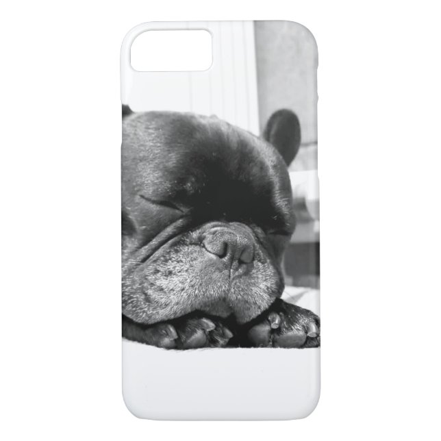 French bulldogs sleeping Case-Mate iPhone case (Back)