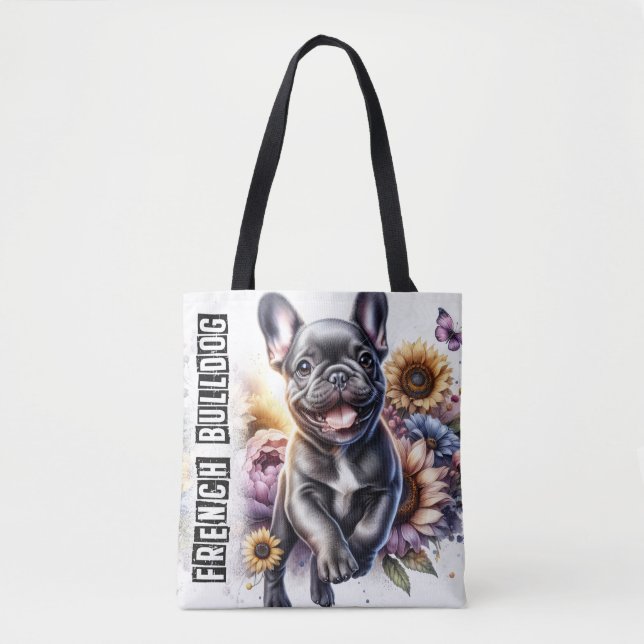 French Bulldogs Tote Bag (Front)