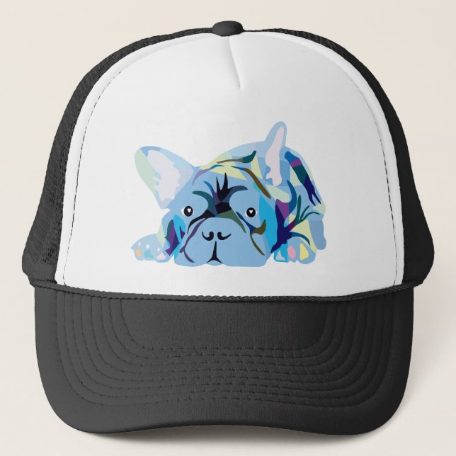 French Bulldogs Trucker Hat (Front)