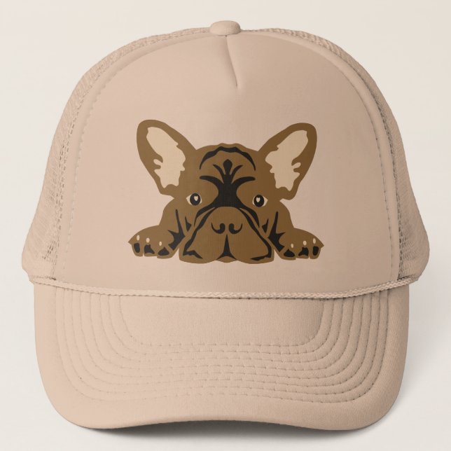 French Bulldogs Trucker Hat (Front)