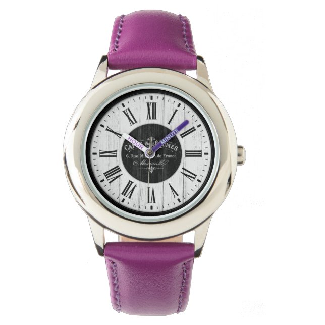 French Cafe Classic Retro Watch (Front)