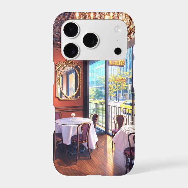 French Cafe iPhone/iPad Case (Back)