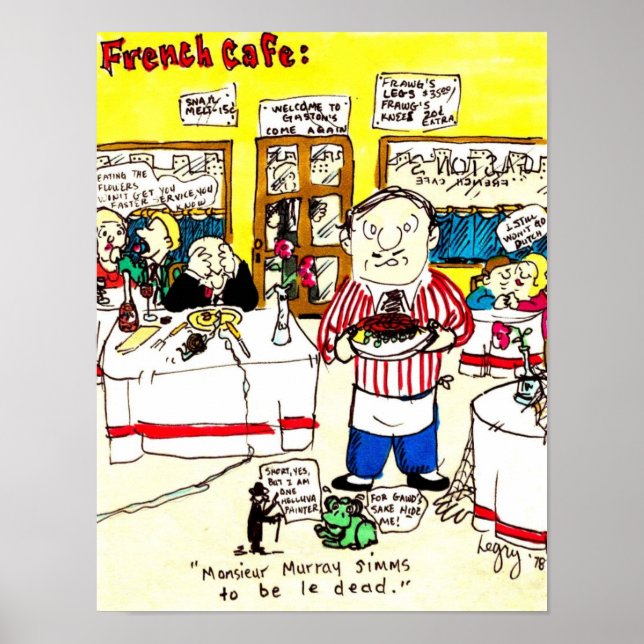 French Cafe - Poster (Front)