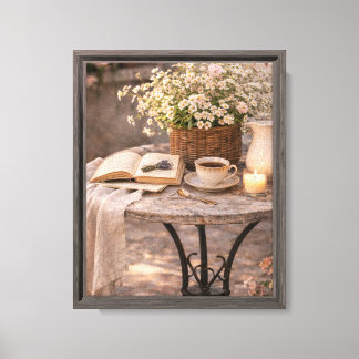 French Canvas Art Countryside Romantic Charm