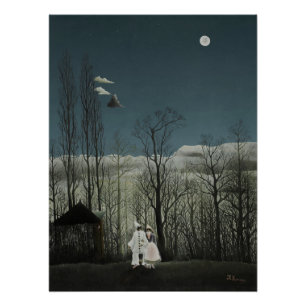 French Carnival Evening Henri Rousseau Poster