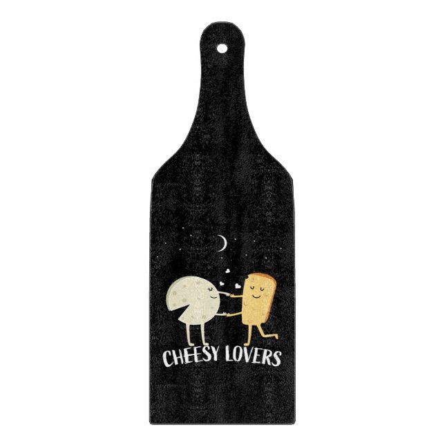 French Cheesy Lovers Cheesy Lovers  Cutting Board (Front)