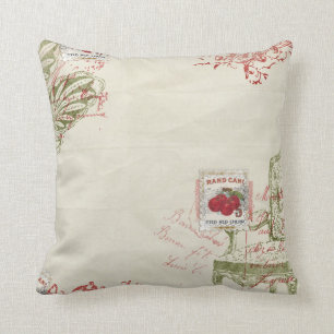 French Cherries pillow