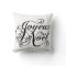 French Chic Christmas Pillow Joyeux Noel