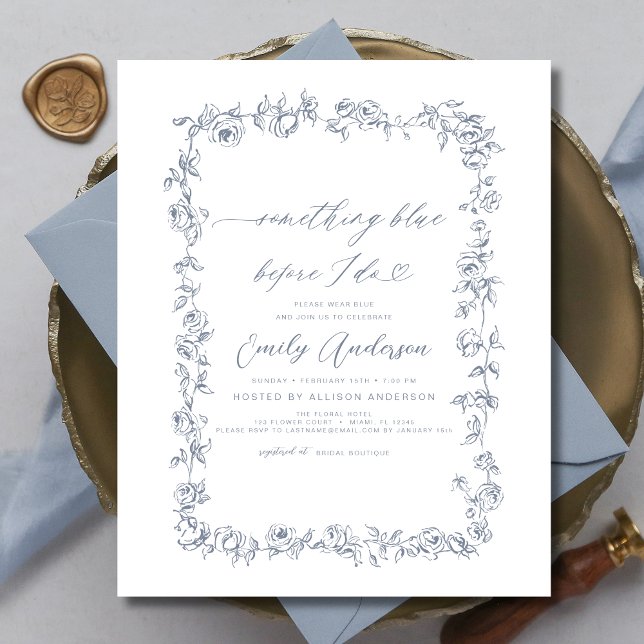 French Chinoiserie Something Blue Bridal Shower (Creator Uploaded)