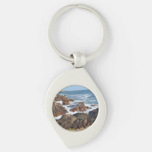 French coastline in Vendée Key Ring