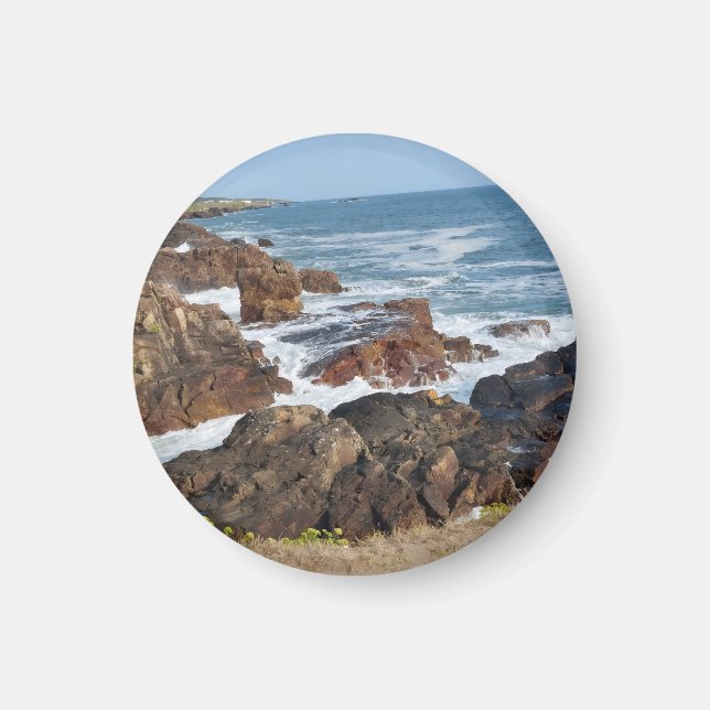 French coastline in Vendée Magnet (Front)