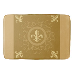 French Coffee Bath Mat