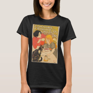 French Company of Chocolates and Teas, Art Nouveau T-Shirt