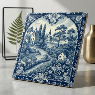 French Cottage Agrarian Lifestyle Country Panorama Tile