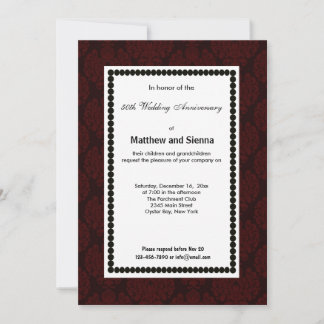 French Country Anniversary Invitation