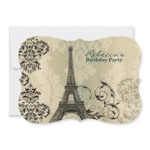 french country eiffel tower paris birthday party