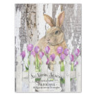 French Country Farm Bunny craft
