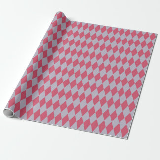 French Country Harlequin Lilac & Rose Wrapping Paper