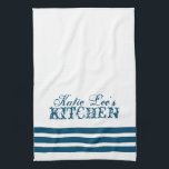French Country Personalized Tea and Kitchen Towel<br><div class="desc">As a gift for your favorite chef or just a present for yourself,  these lovely and french-inspired kitchen towels will add the perfect touch to your cooking and dining space. Additional color options and email or chat with us for free design help. hello@christiekelly.com</div>